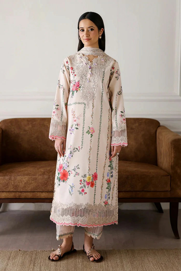 Roheenaz - Sunlit Tales Embroidered Edit - 02-Sunflare Petal - Unstitched