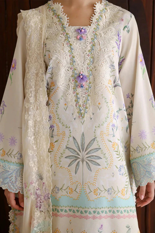 Roheenaz - Sunlit Tales Embroidered Edit - 07-Glowleaf - Unstitched