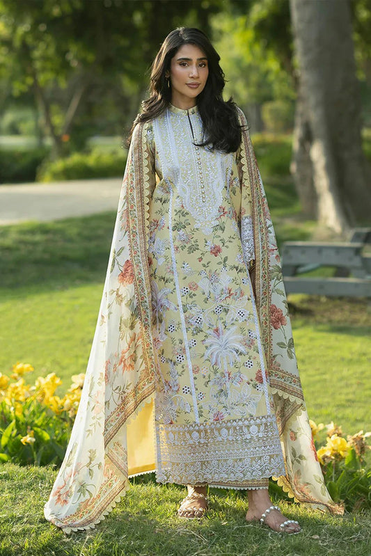 Zainab Chottani - ZC Luxe Lawn - Dune-12 - Unstitched