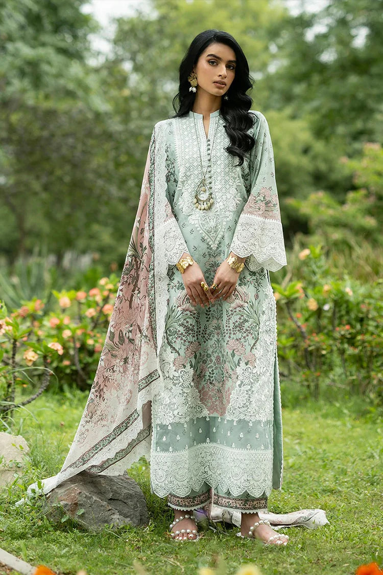 Zainab Chottani - ZC Luxe Lawn - Ivie-13 - Unstitched