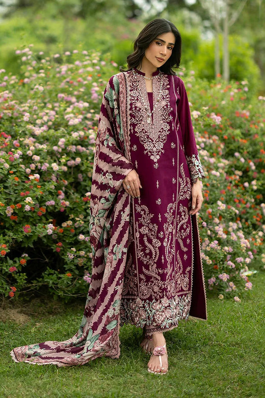 Zainab Chottani - ZC Luxe Lawn - Soma-07 - Unstitched