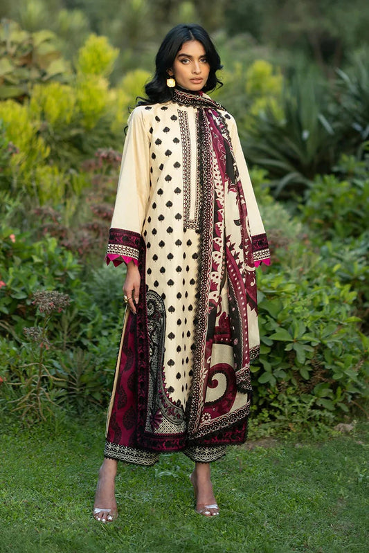 Zainab Chottani - ZC Luxe Lawn - Nour-09 - Unstitched