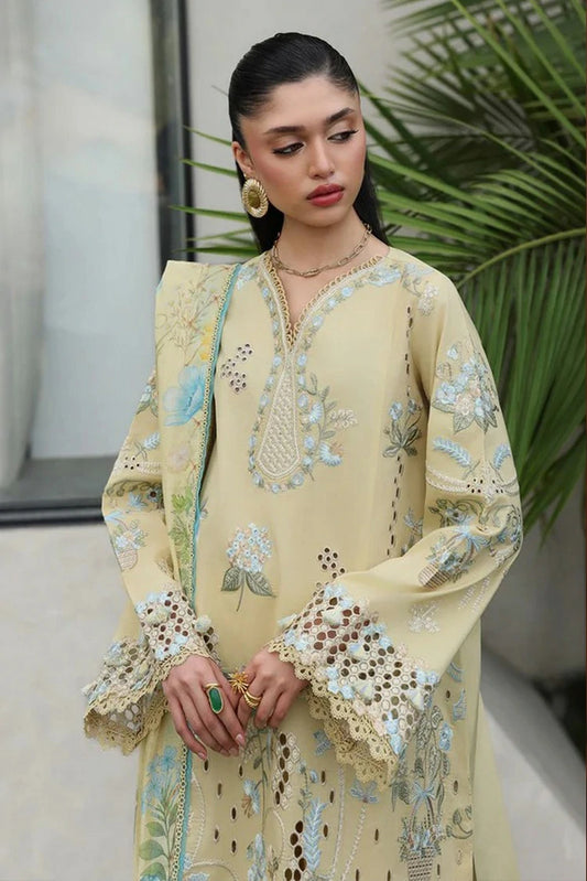 Qalamkar - Qline Lawn Drop 2 - QKL-11 MEIRA - Unstitched