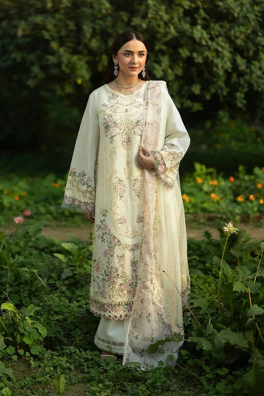 Elaf - Luxury Lawn Unstitched Vol 2 - ELQ-7B SWEET TALK - Unstitched