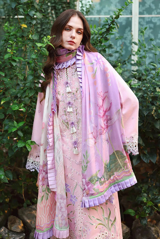 Mushq - Hemline The Secret Garden Beyond the Garden Gate - 02-Moonpetal - Unstitched