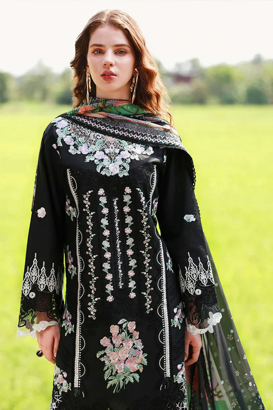 Mushq - Hemline The Secret Garden Beyond the Garden Gate - 09-Nightshade Bloom - Unstitched