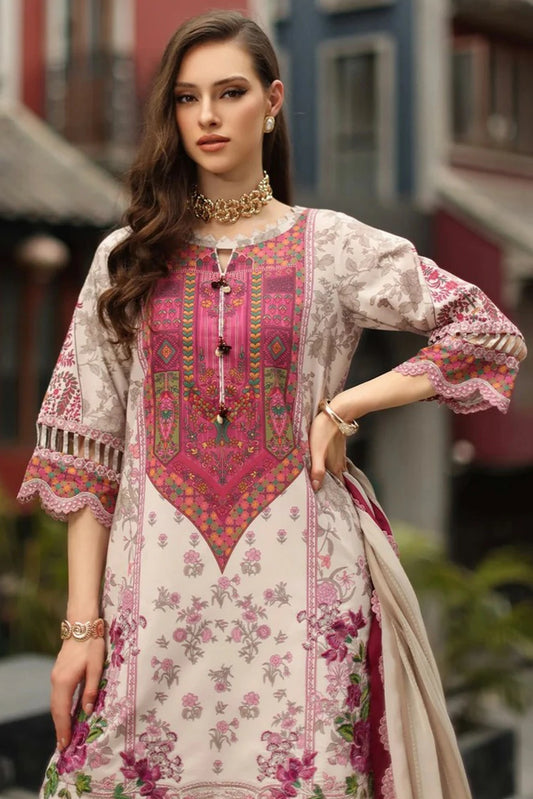 Charizma - Combination Embroidered Lawn Collection Vol 3 - CC6-20 - Unstitched