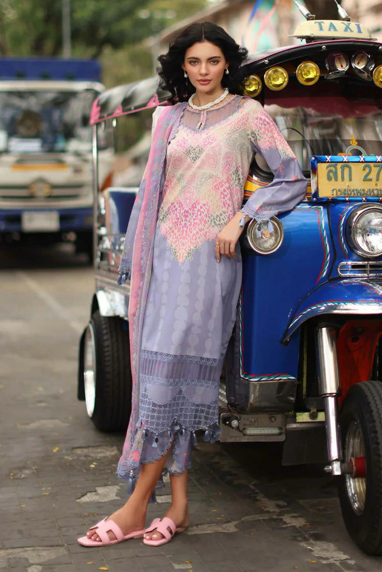 Charizma - Combination Embroidered Lawn Collection Vol 3 - CC6-22 - Unstitched