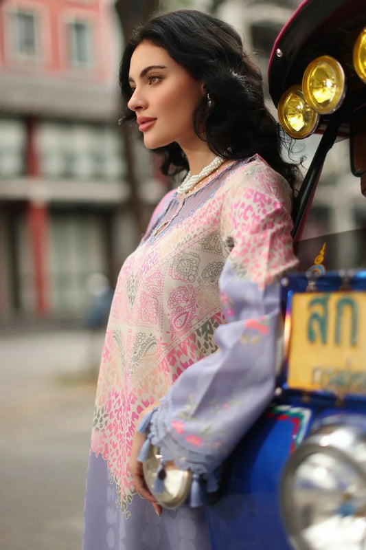 Charizma - Combination Embroidered Lawn Collection Vol 3 - CC6-22 - Unstitched