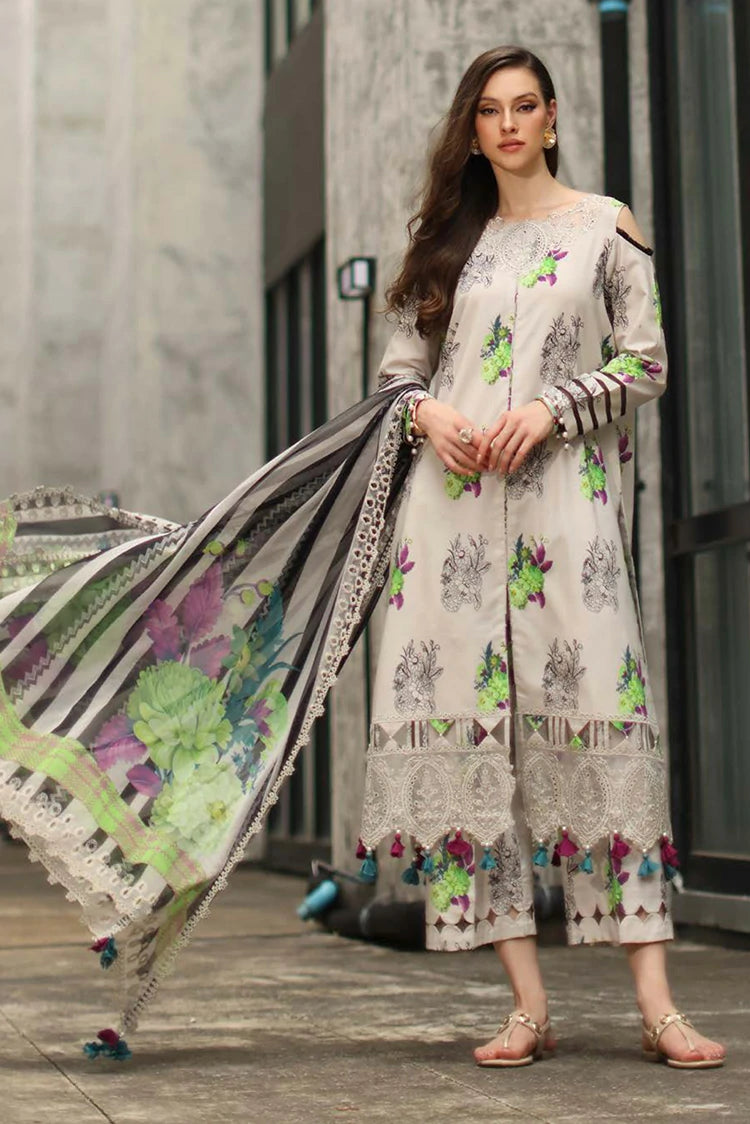 Charizma - Combination Embroidered Lawn Collection Vol 3 - CC6-23 - Unstitched