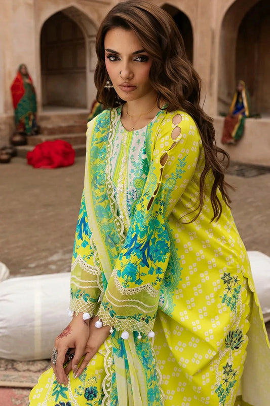 Charizma - Combination Embroidered Lawn Collection Vol 3 - CC6-25 - Unstitched