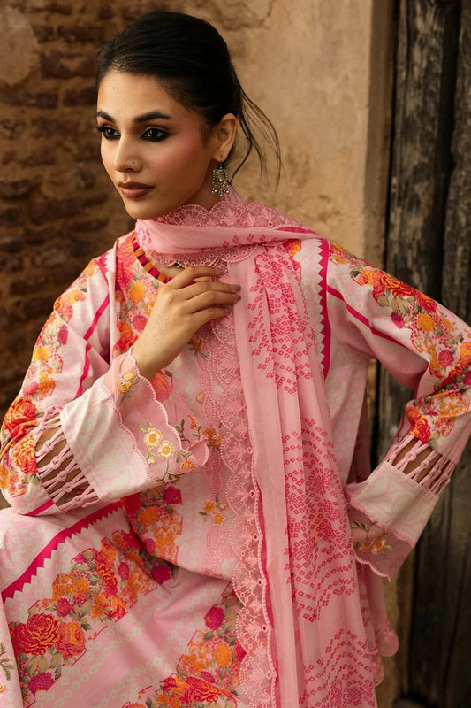 Charizma - Combination Embroidered Lawn Collection Vol 3 - CC6-26 - Unstitched