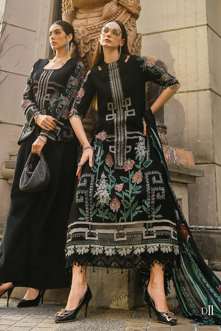 Maria B - Luxury Lawn Eid 2 - Design 11 - Unstitched
