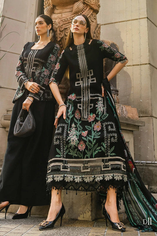 Maria B - Luxury Lawn Eid 2 - Design 11 - Unstitched