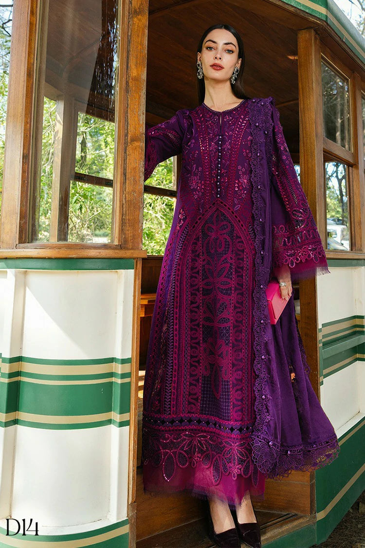 Maria B - Luxury Lawn Eid 2 - Design 14 - Unstitched