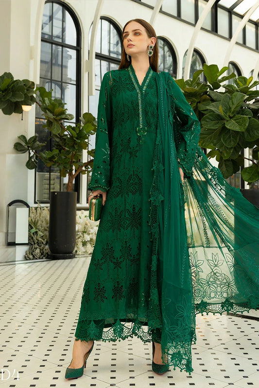 Maria B - Luxury Lawn Eid 2 - Design 04 - Unstitched