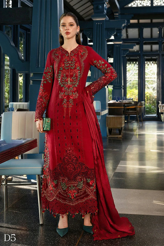 Maria B - Luxury Lawn Eid 2 - Design 05 - Unstitched