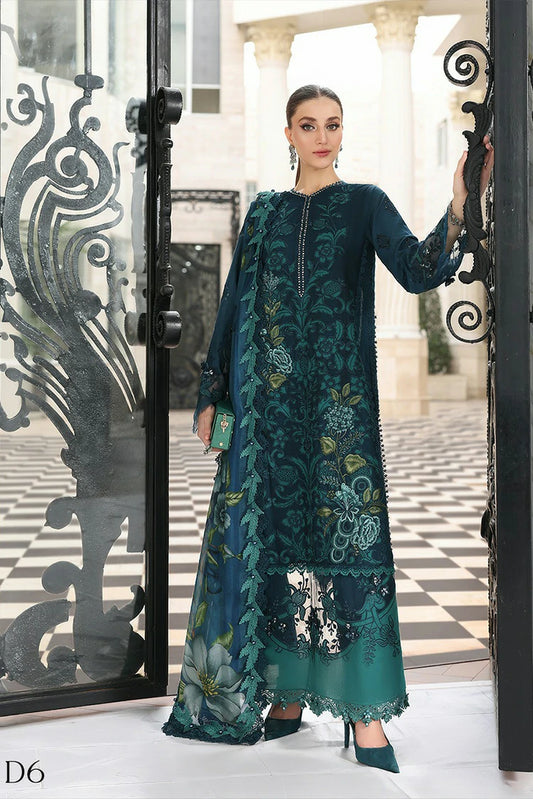 Maria B - Luxury Lawn Eid 2 - Design 06 - Unstitched