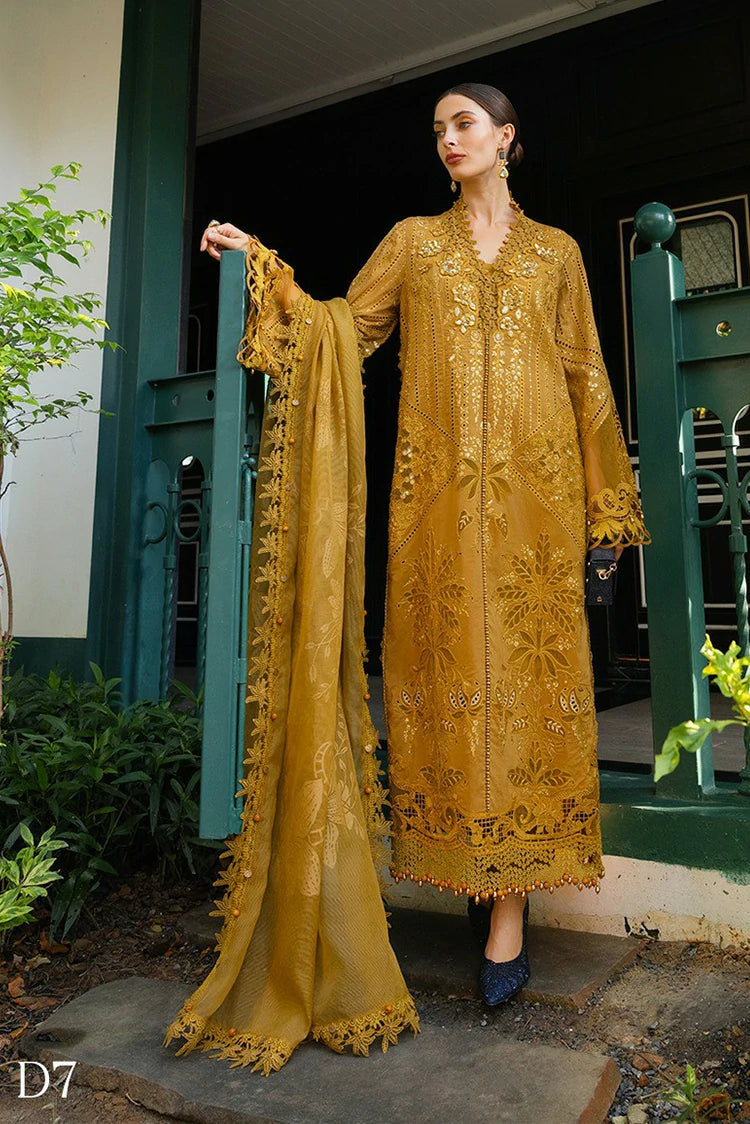 Maria B - Luxury Lawn Eid 2 - Design 07 - Unstitched
