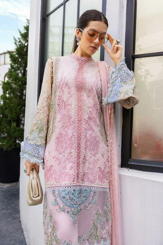 Maria B - Luxury Lawn Eid 2 - Design 09 - Unstitched