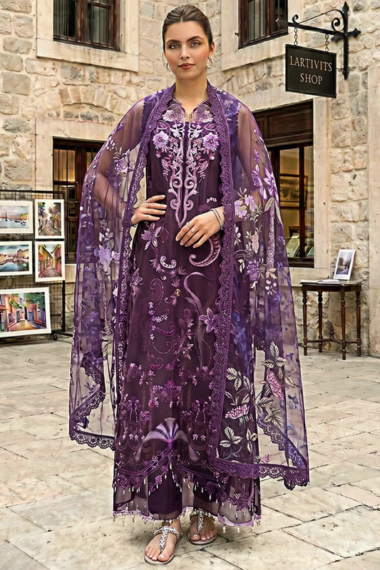Asifa & Nabeel - Summer Lawn Soiree - Plum Royale (SL26-10) - Unstitched