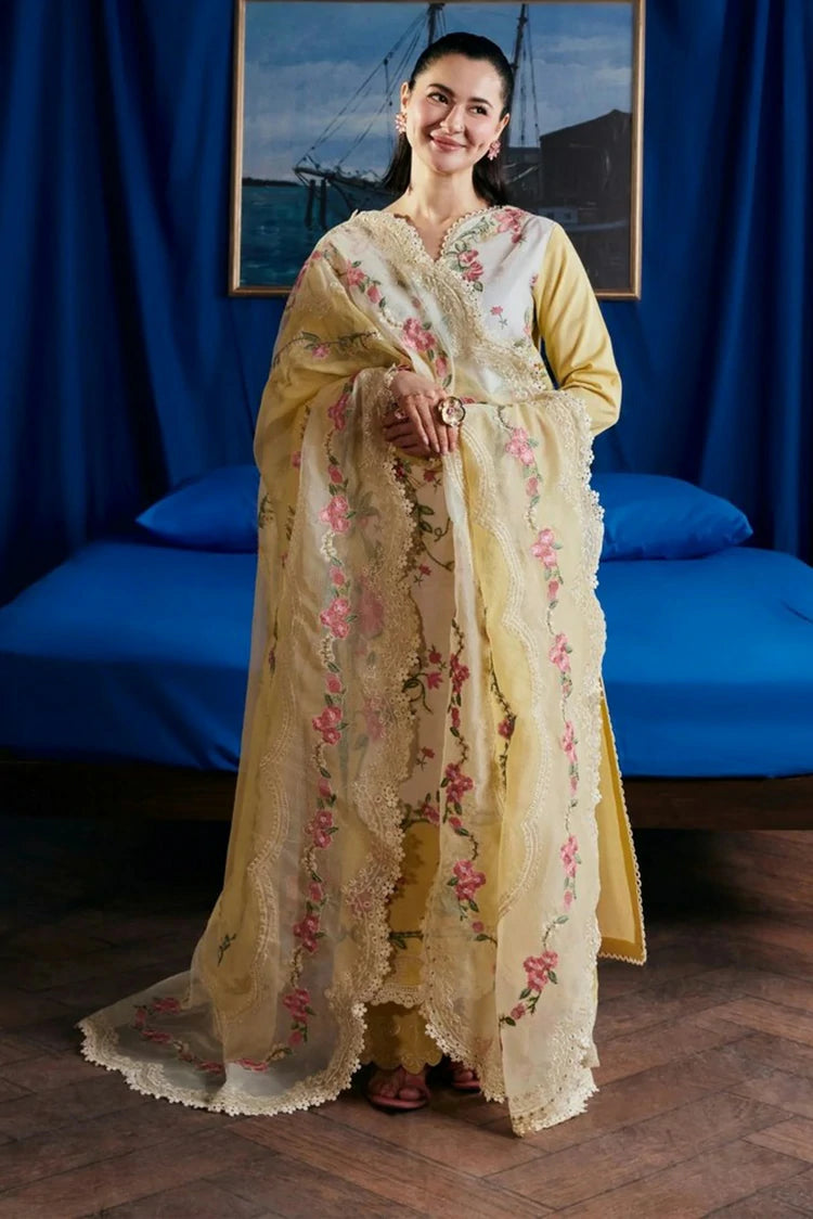 Maryam Hussain - Luxury Lawn Vol 2 - 10-Titli - Unstitched