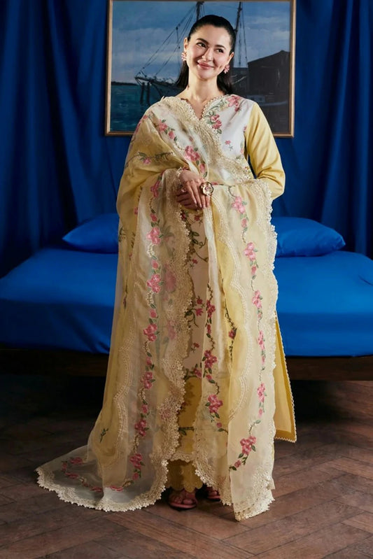 Maryam Hussain - Luxury Lawn Vol 2 - 10-Titli - Unstitched