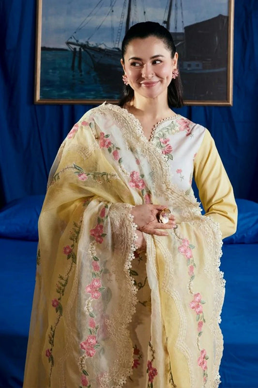 Maryam Hussain - Luxury Lawn Vol 2 - 10-Titli - Unstitched