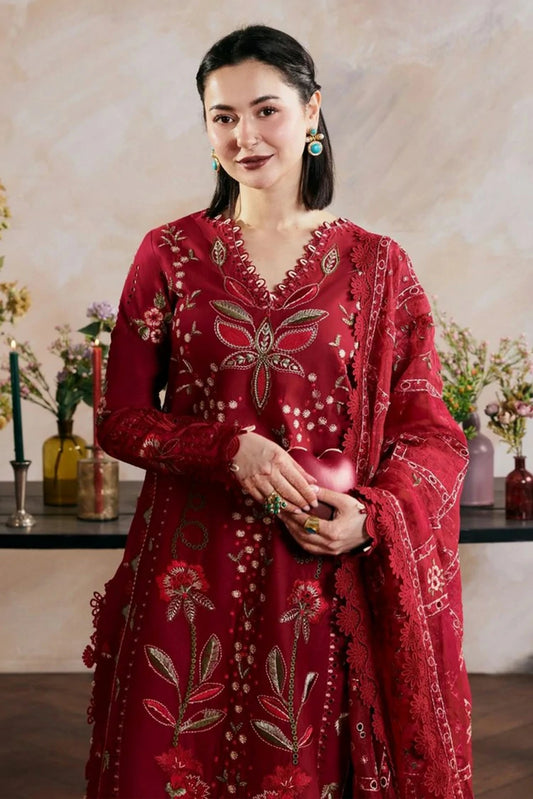 Maryam Hussain - Luxury Lawn Vol 2 - 03-Daneen - Unstitched