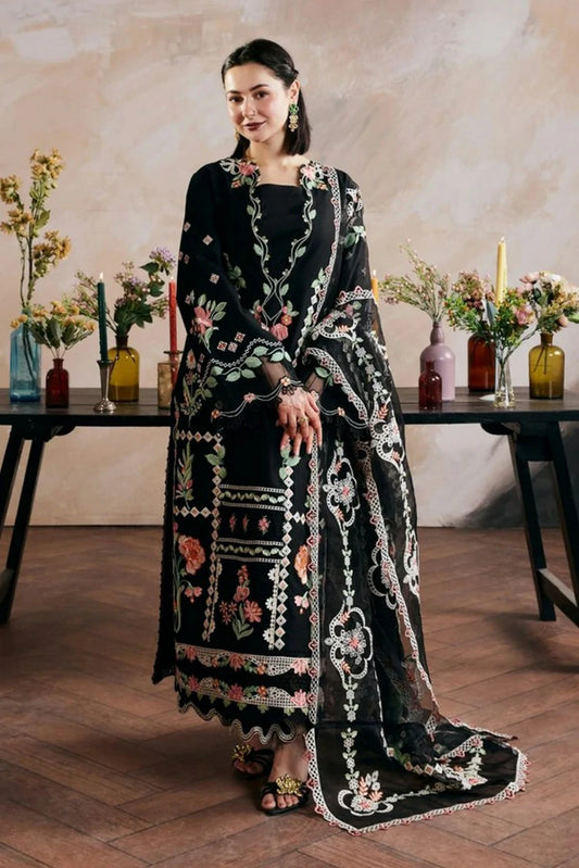 Maryam Hussain - Luxury Lawn Vol 2 - 04-Gul Meena - Unstitched