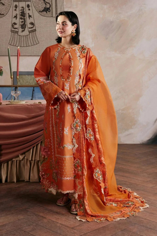 Maryam Hussain - Luxury Lawn Vol 2 - 05-Sharjeena - Unstitched