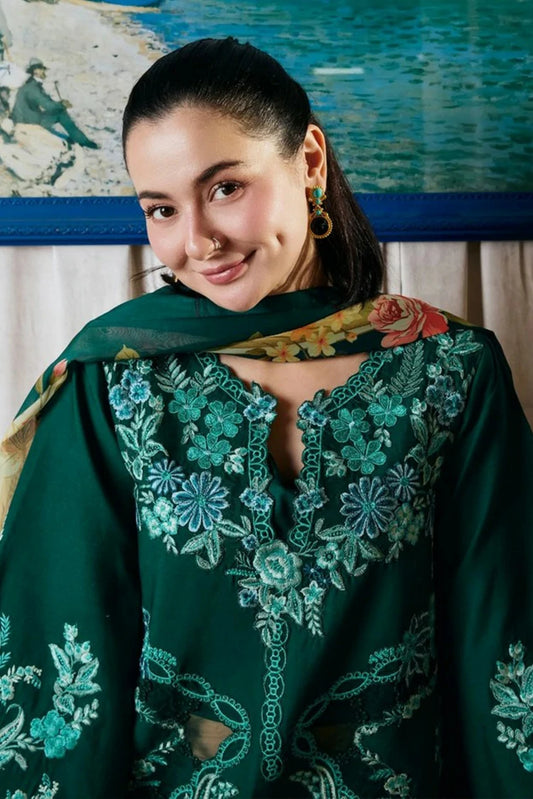 Maryam Hussain - Luxury Lawn Vol 2 - 07-Maheer - Unstitched