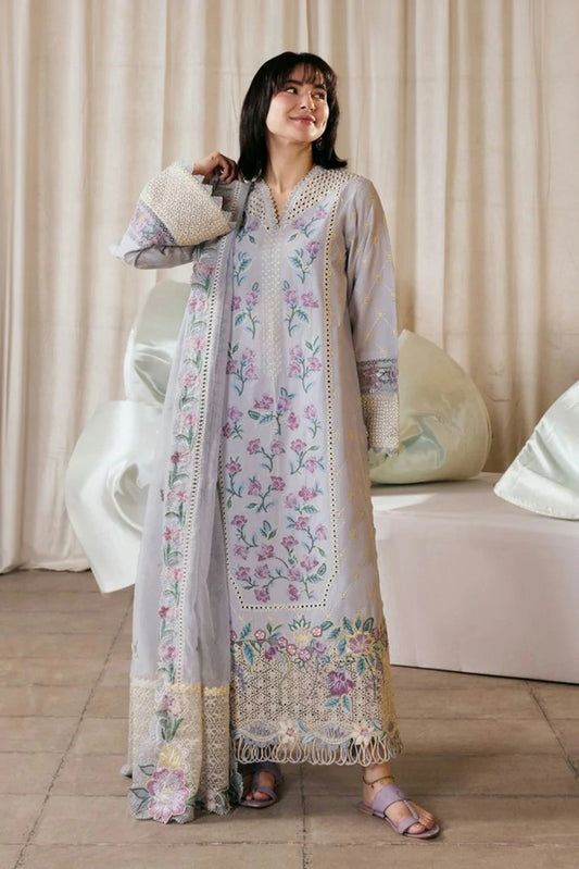 Maryam Hussain - Luxury Lawn Vol 2 - 08-Pari - Unstitched