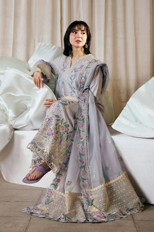 Maryam Hussain - Luxury Lawn Vol 2 - 08-Pari - Unstitched