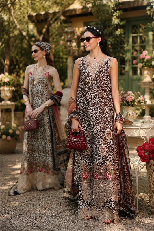 Noor by Saadia Asad - Noor Eid Luxe Printskhaas Collection - 11-Luneva - Unstitched