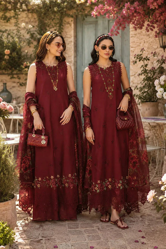 Noor by Saadia Asad - Noor Eid Luxe Printskhaas Collection - 14-Solea - Unstitched