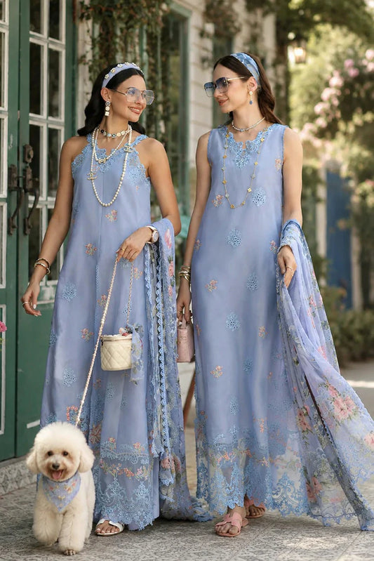 Noor by Saadia Asad - Noor Eid Luxe Printskhaas Collection - 01-Velisse - Unstitched
