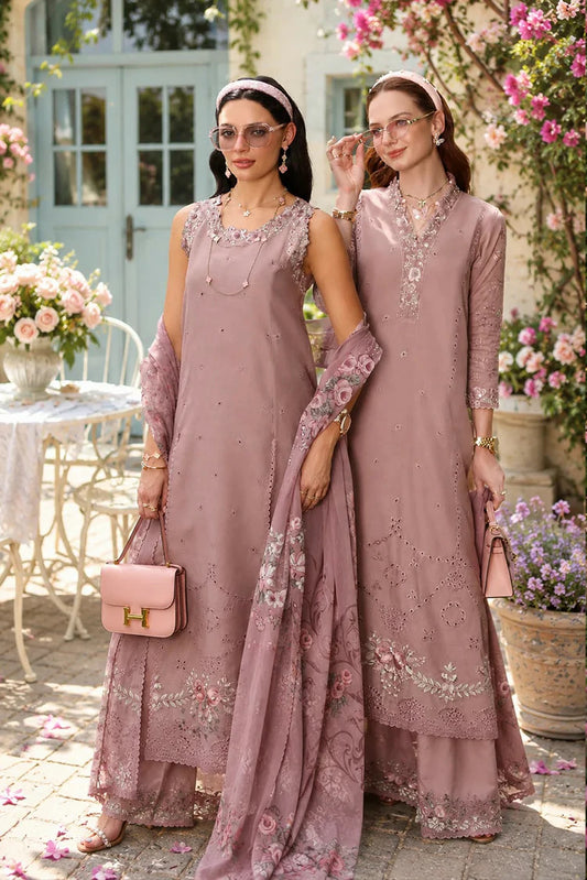 Noor by Saadia Asad - Noor Eid Luxe Printskhaas Collection - 03-Zaria - Unstitched