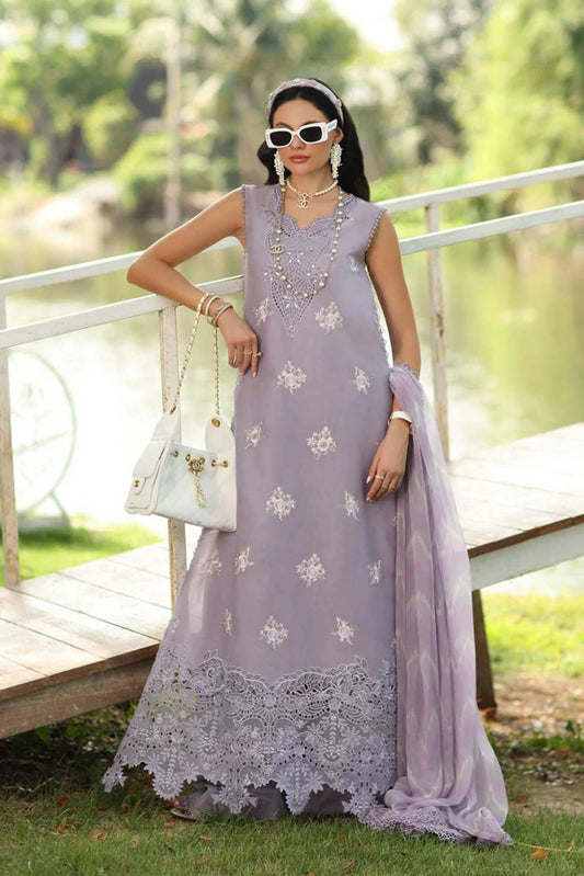 Noor by Saadia Asad - Noor Eid Luxe Printskhaas Collection - 04-Sereneh - Unstitched