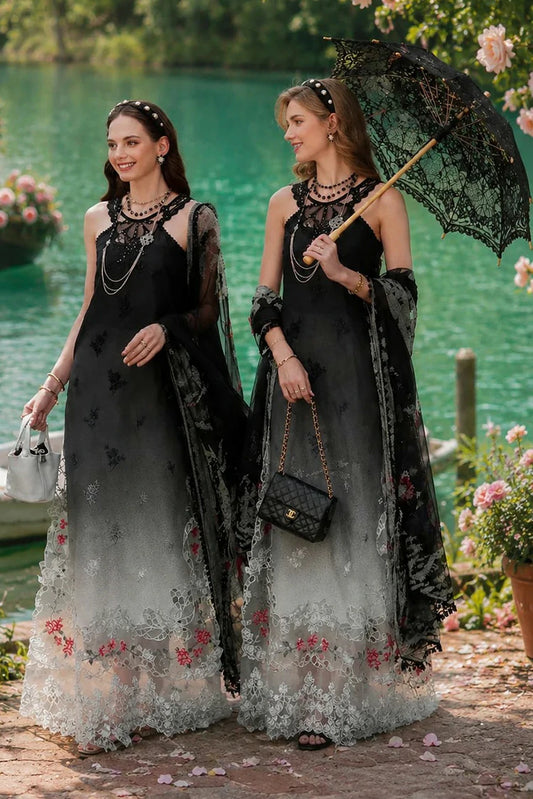 Noor by Saadia Asad - Noor Eid Luxe Printskhaas Collection - 05-Neomi - Unstitched