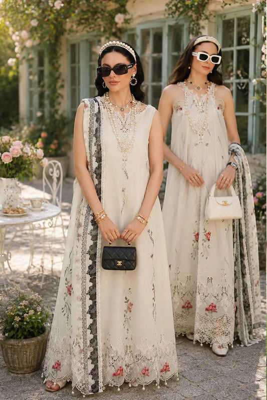 Noor by Saadia Asad - Noor Eid Luxe Printskhaas Collection - 07-Liora - Unstitched
