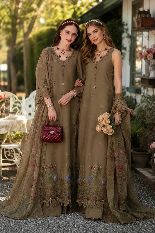 Noor by Saadia Asad - Noor Eid Luxe Printskhaas Collection - 08-Solara - Unstitched