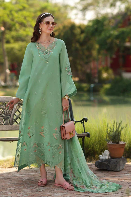 Noor by Saadia Asad - Noor Eid Luxe Printskhaas Collection - 09-Evania - Unstitched