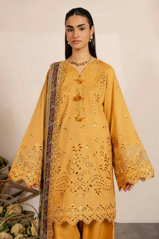 Nureh - Bazar Embroidered Schiffli Lawn Collection Vol 2 - NE-254 - Unstitched