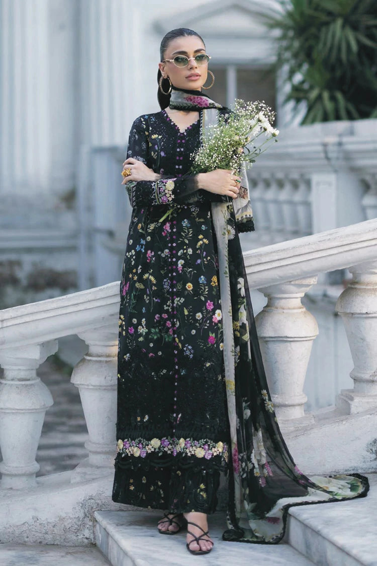 Elaf - Signature Embroidered Lawn Collection Vol 2 - ESG-2B SASHA - Unstitched