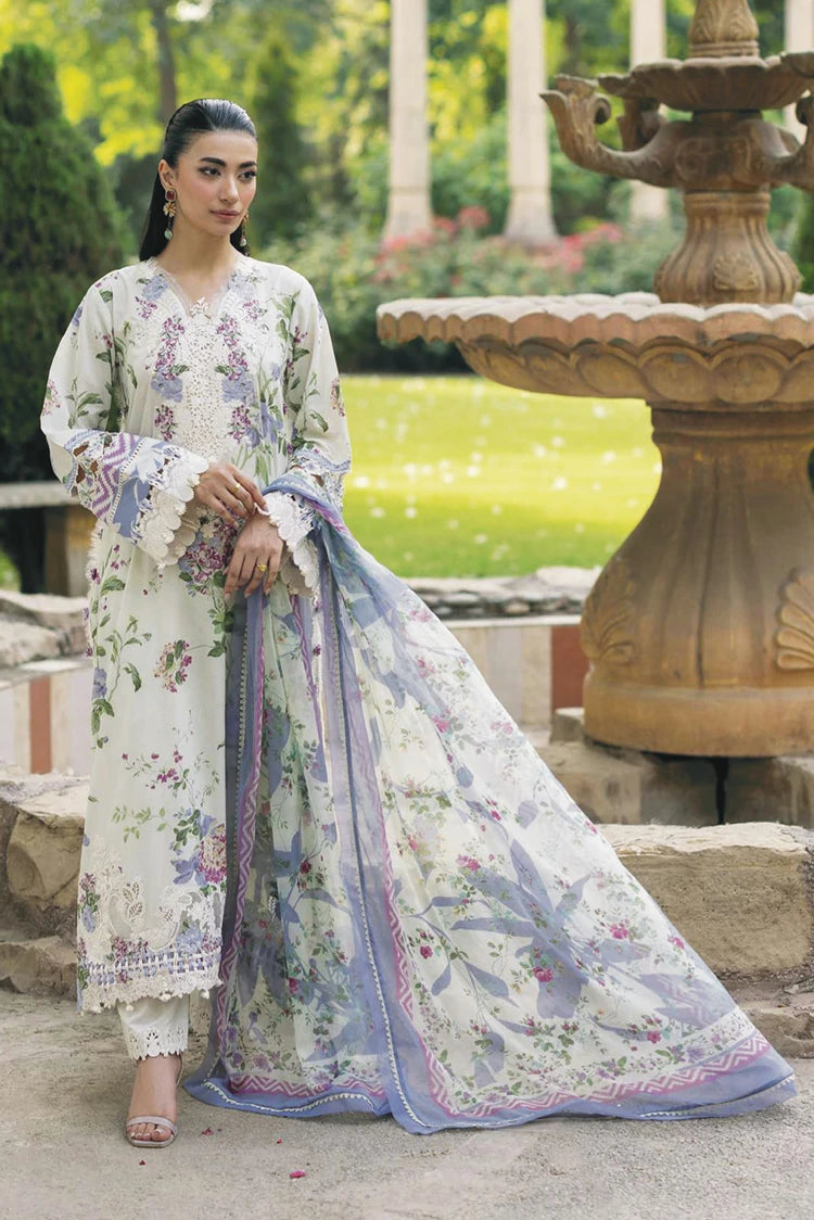 Elaf - Signature Embroidered Lawn Collection Vol 2 - ESG-3B KATIE - Unstitched