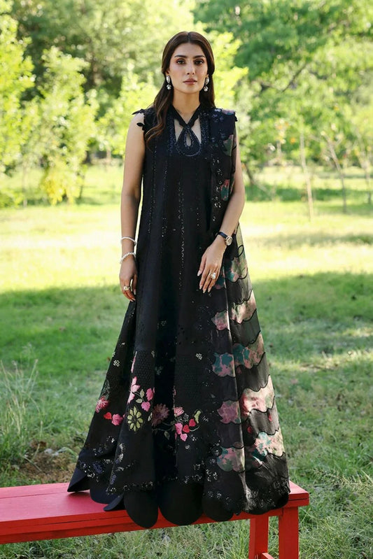 Afrozeh - A Lawn Luxury Edit - 1241-AURAVIE - Unstitched