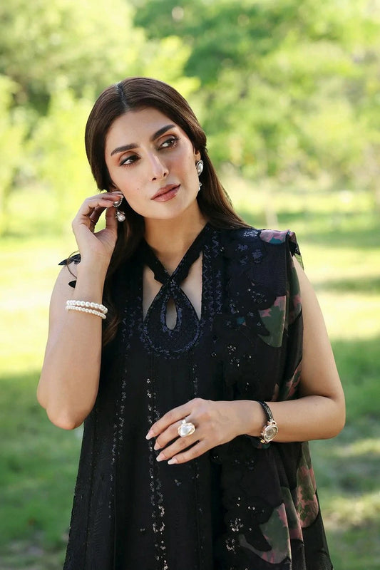 Afrozeh - A Lawn Luxury Edit - 1241-AURAVIE - Unstitched