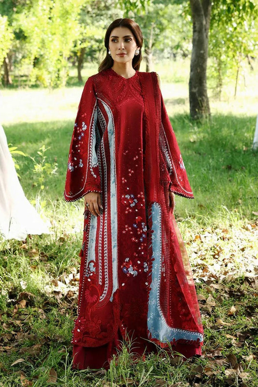 Afrozeh - A Lawn Luxury Edit - 1245-HALIA - Unstitched