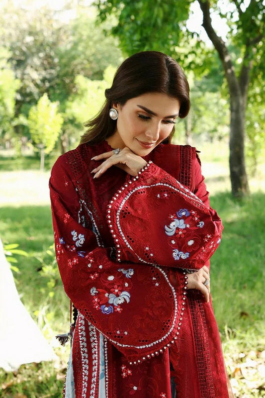 Afrozeh - A Lawn Luxury Edit - 1245-HALIA - Unstitched